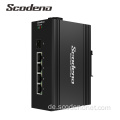 DIN-Schiene RJ45 5 Ports Industrial Ethernet Switches